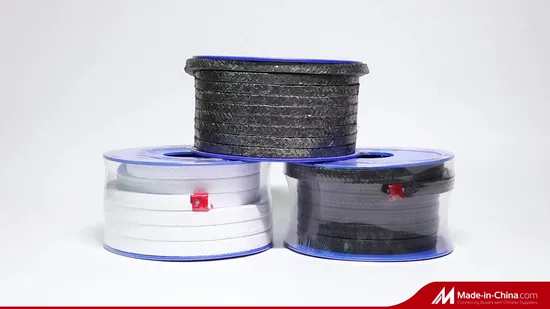 High Pressure Carbon Fiber Gland Packing High Temperature and High Pressure Pump PTFE Packing